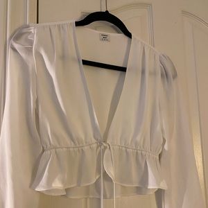 Aritzia Sheer Blouse